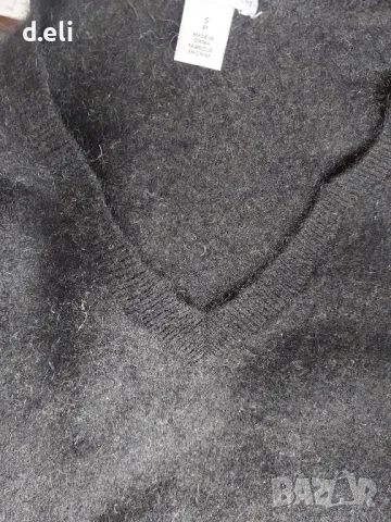 Halogen Size S 100% Кашмир Черен пуловер, снимка 2 - Блузи с дълъг ръкав и пуловери - 47574121