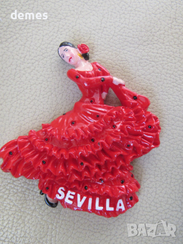 Магнит от Севиля, Испания, снимка 3 - Колекции - 53774303