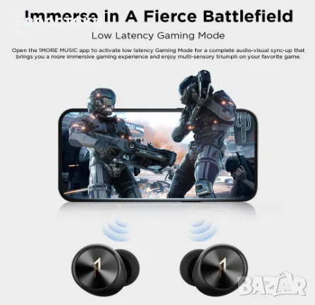 Безжични слушалки 1MORE PistonBuds Pro, снимка 7 - Безжични слушалки - 47959793