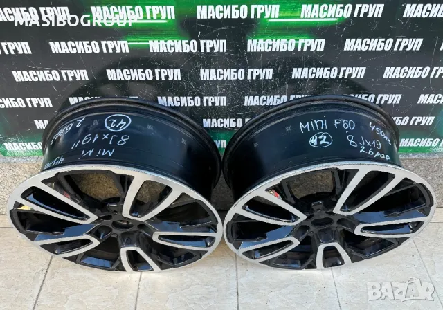 Джанта алуминиева джанти 8Jx19” за Мини Mini Cooper 6888853, снимка 11 - Гуми и джанти - 46762645