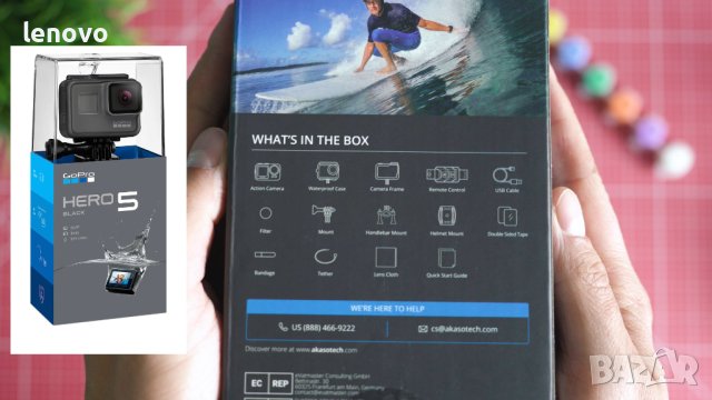 Akaso Brave 4 Elite 4K екшън камера, снимка 2 - Камери - 40699021