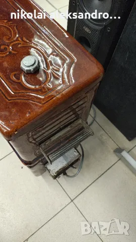 ретро акумулираща печка, снимка 3 - Антикварни и старинни предмети - 49593499