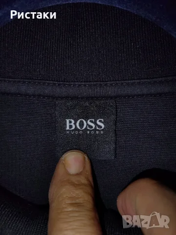 Мъжки суетър с цип Hugo boss, снимка 4 - Суичъри - 56261661