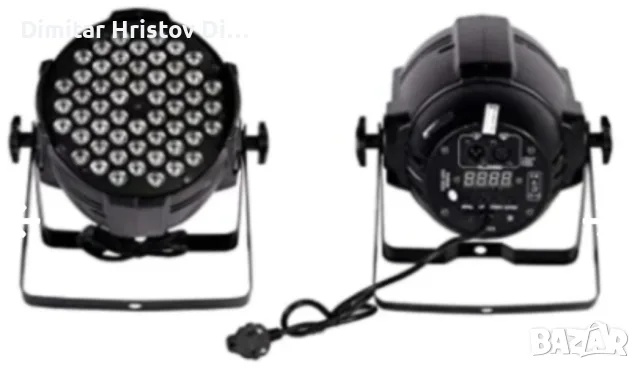 Прожектор за DJ , парти и сценично осветление Big Led Par Light с 3W X 54 RGB