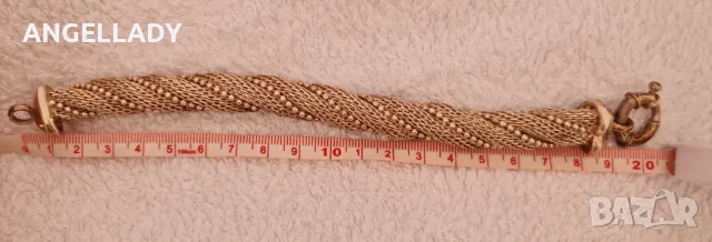 Масивна сребърна гривна  на Oxette, снимка 3 - Гривни - 48422804