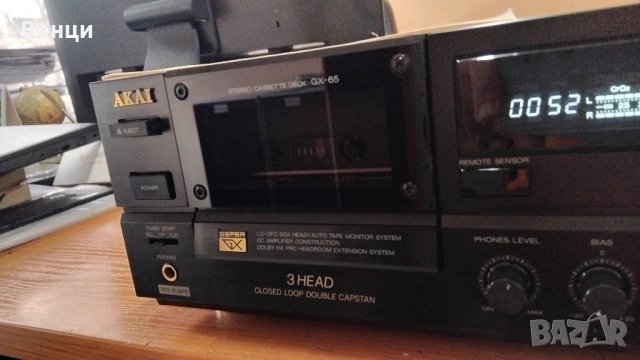 Akai GX-65 триглав дек, снимка 4 - Декове - 53244003