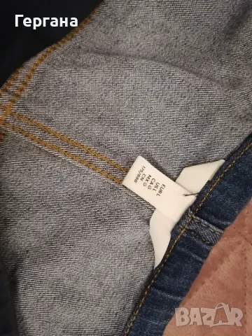 Дънки за бременни H&M размер L, снимка 4 - Дрехи за бременни - 48543823