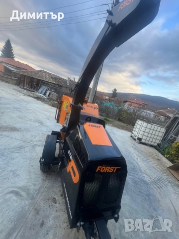 FÖRST ST6P 2021 – професионална дробилка за дървесина 15 см вход, снимка 2 - Селскостопанска техника - 52952289