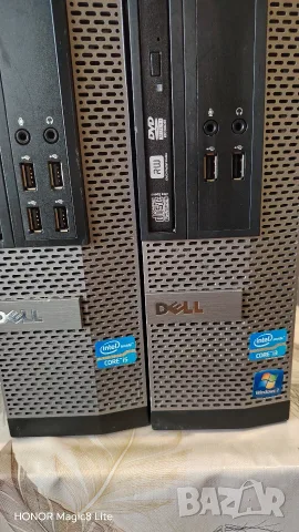 Два броя офис компютри Dell Optiplex SFF., снимка 2 - Работни компютри - 56237058