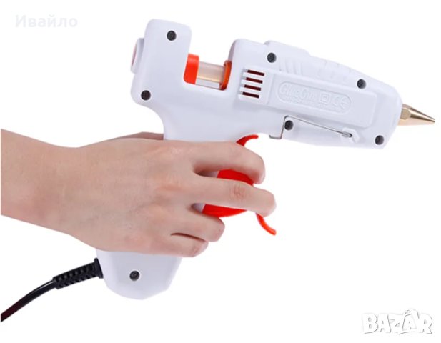 Пистолет за лепене със Силикон, 80W, 11мм