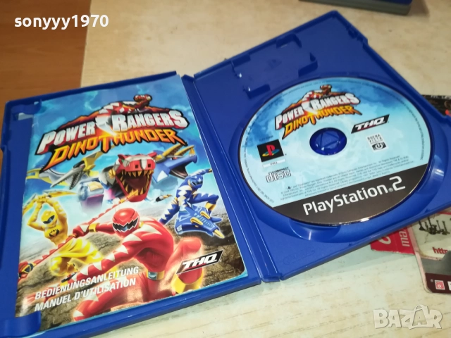 SONY PS2 GAME-POWER RANGERS DVD 2711250923, снимка 2 - Игри за PlayStation - 52557421