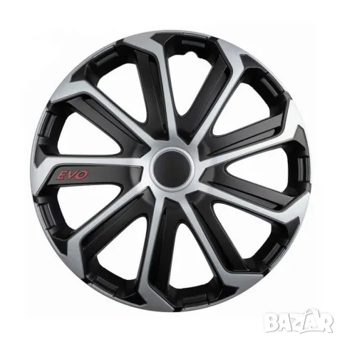 Тасове за джанти 14'' Versaco Evo Black/Silver