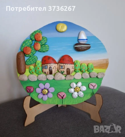 Морска идилия – ръчно изработена картина на морска тематика