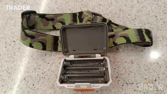 челник с регулируема камуфлажна лента ластик, снимка 6 - Къмпинг осветление - 41778541