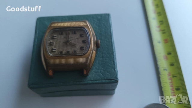 Часовник Ракета Ау10,Raketa Au10,с кутия ,работещ , снимка 8 - Мъжки - 51954385