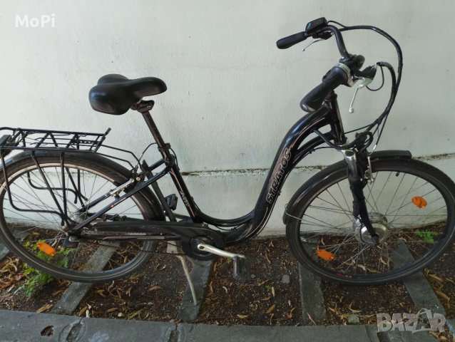 STRATOS електрически алуминиев велосипед със 7 вътрешни скорости, снимка 5 - Велосипеди - 41632171