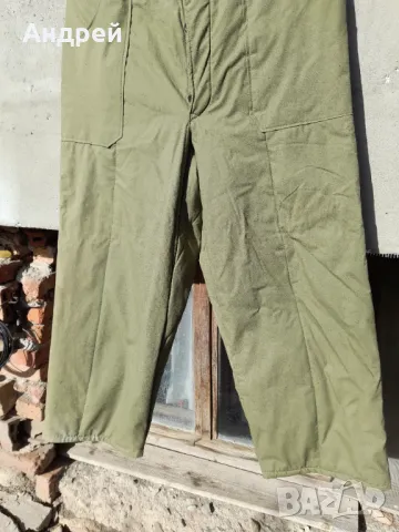 Стар военен ватиран пантолон #6, снимка 3 - Антикварни и старинни предмети - 47822195