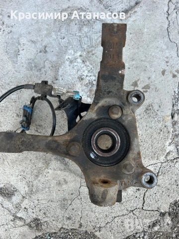 Шенкел главина преден ляв  за Шевролет каптива 2.0 CDTI. 150кс. 4X4., снимка 6 - Части - 53686095