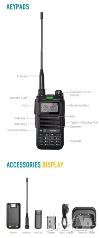 Радиостанция Radtel RT-4D DMR, снимка 7 - Екипировка - 50065162