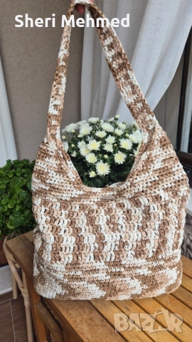 ръчно плетени чанти, снимка 11 - Чанти - 51996672