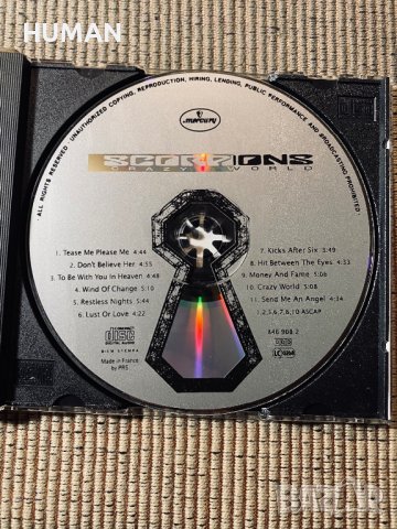 SCORPIONS , снимка 10 - CD дискове - 39607959