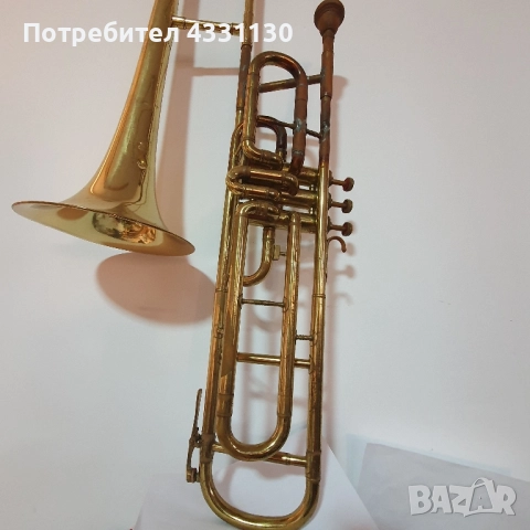 Kühnl & Hoyer музикален инструмент винтидж, снимка 2 - Антикварни и старинни предмети - 52044162