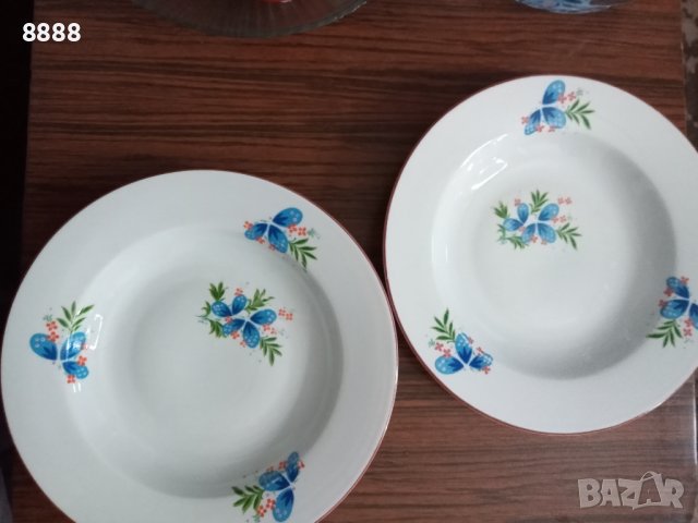 Български порцелан, снимка 5 - Чинии - 33074153