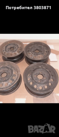 Стоманени джанти 14", снимка 3 - Гуми и джанти - 52452226