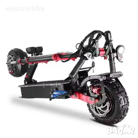 Електрически скутер/тротинетка X5 2х2800W, 60V/30Аh, снимка 3 - Велосипеди - 47388231