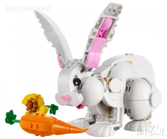 LEGO® Creator 31133 - Бял заек 3 в 1, снимка 3 - Конструктори - 39432146