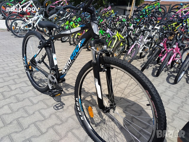SPRINT Алуминиев велосипед 29" Velotec PRO черен/син, снимка 5 - Велосипеди - 53563910