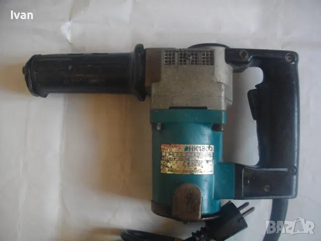 ЯПОНСКИ ЧИСТ КЪРТАЧ MAKITA HK1800 JAPAN 505W 3,9 J 3,2 kg 2,3A ОТЛИЧЕН  МАКИТА