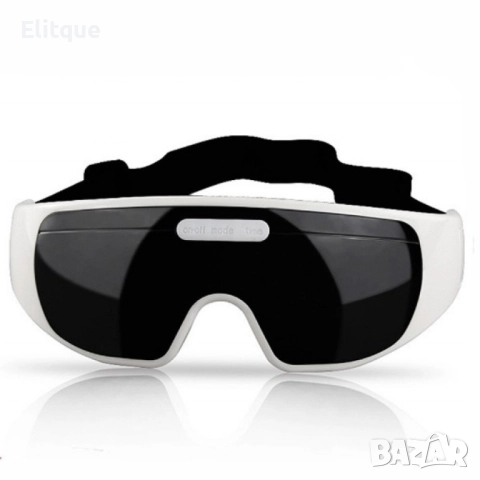 Акупунктурен масажор за очи с вибрации и регулираща се лента, снимка 3 - Други - 52895052