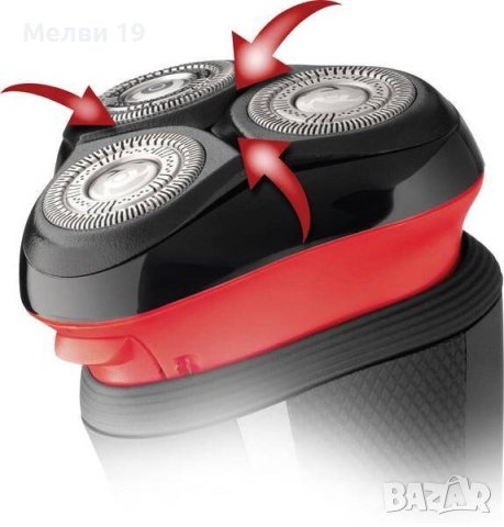 Самобръсначка Remington R3000, Черно / Червен, снимка 2 - Електрически самобръсначки - 41865529