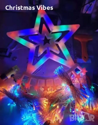 Коледна звезда Витлеем, снимка 7 - Декорация за дома - 52112096