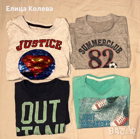Лот тениски 110-116 см, снимка 2 - Детски тениски и потници - 51883005