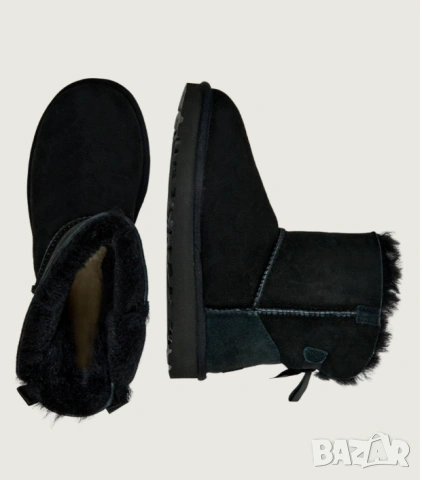 Ugg Апрески W Mini Bailey Bow II 1016501 номер 37 боти / ботуши , снимка 6 - Дамски боти - 53049257