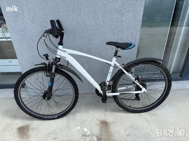 Бяло колело 26 цола  със скорости, снимка 4 - Велосипеди - 49809175