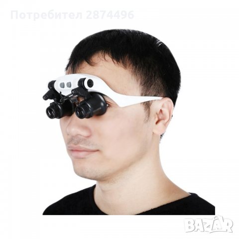 9992 Работни увеличителни очила с осветление - бинокулярни, снимка 3 - Други инструменти - 35820939