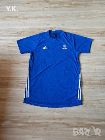 Оригинална мъжка тениска Adidas x France Handball, снимка 1 - Тениски - 41954335