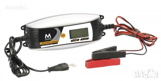 Дигитално зарядно устройство M Auto 6V/12V 2A/4A