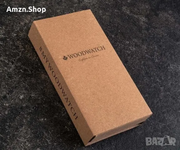 Уникален дървен часовник #mywoodwatch часовник от естествено дърво , снимка 2 - Мъжки - 47295700