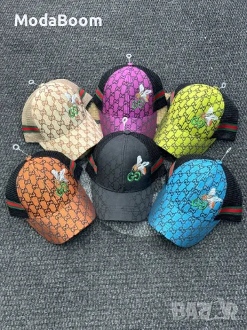 Gucci шапки с козирка Различни дизайни , снимка 5 - Шапки - 48834814