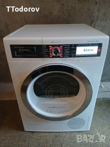 Сушилня с термопомпа Bosch HomeProfessional WTY887E27/17, A+++ 