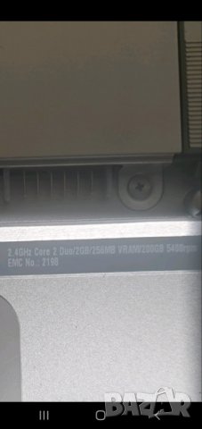 Лаптоп MacBook pro С инсталиран windows 7 Всичко по него работи. В много добро състояние, няма надра, снимка 3 - Лаптопи за дома - 35936331