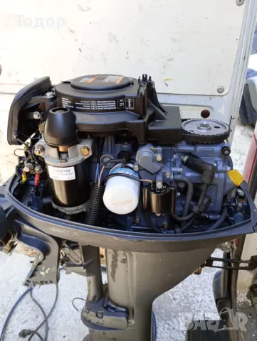 Продавам извънб. д-л Yamaha-Four Stroke 9,9HP, 4т,ел.стартер,щамбайн и жила,внос от Италия, снимка 7 - Воден транспорт - 48138781