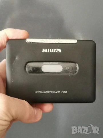 Музикален касетен плеър (WALKMEN) AIWA PX347, снимка 3 - Аудиосистеми - 53270189