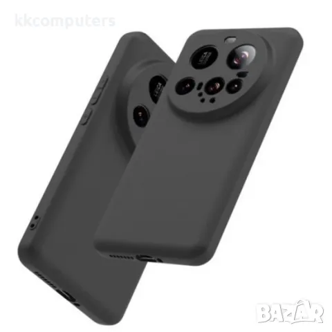 Силиконов кейс iPaky матиран, За Xiaomi 15 Ultra, Черен, снимка 3 - Калъфи, кейсове - 50348955