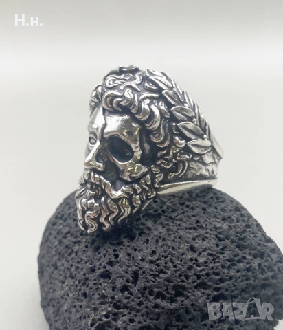 Сребърен пръстен уникат, снимка 3 - Пръстени - 53649462
