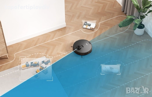 Прахосмукачка робот Eureka E10s,Гаранция, снимка 10 - Прахосмукачки - 52385864